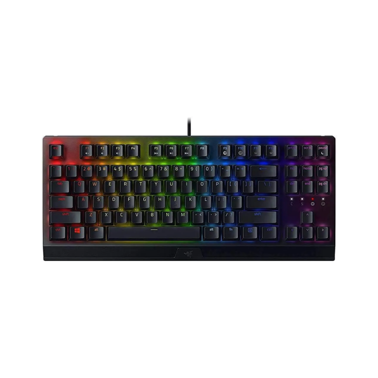 Tastierë Gaming Razer Blackwidow V3 TKL / US Layout / Mechanical / RGB / 1000 Hz Ultrapolling / Anti-Ghosting / Me kabëll / E zezë