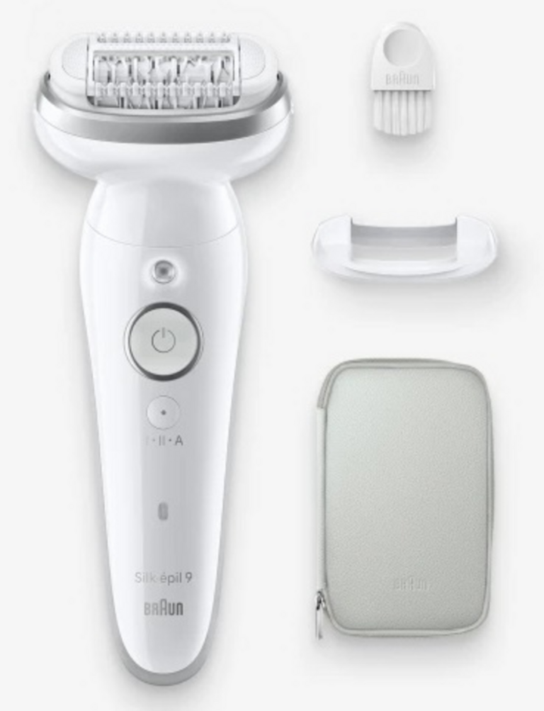 Depilator elektrik Braun Silk‑épil 9‑011 3D SensoSmart – Bardhë