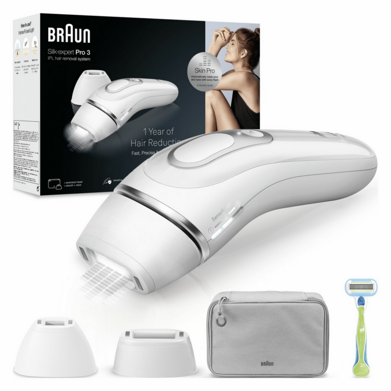 Depilator IPL Braun Silk‑expert Pro 3 PL3122 – Bardhë