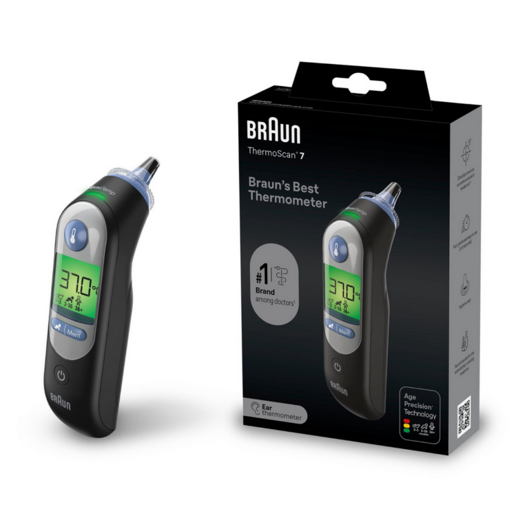 Termometër Clinical Braun ThermoScan 7 IRT 6520 / IRT6520B – Zezë