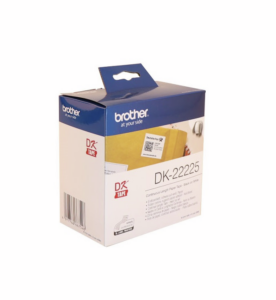 Letër Label Tape Brother DK-22225 – Bardhë
