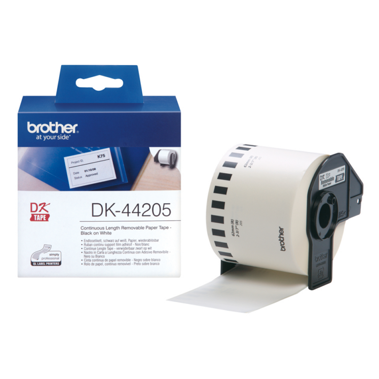 Letër Brother Label DK‑442051 / DK44205 – Bardhë