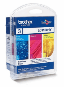 Ink Brother LC-1100HYRBWBP / LC1100HYRBWBP / XL – Blu / Rozë / Verdhë