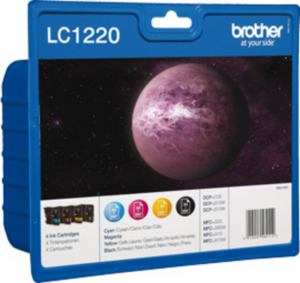 Ink Brother LC-1220VALBP / LC1220VALBP – Zezë / Blu / Rozë / Verdhë