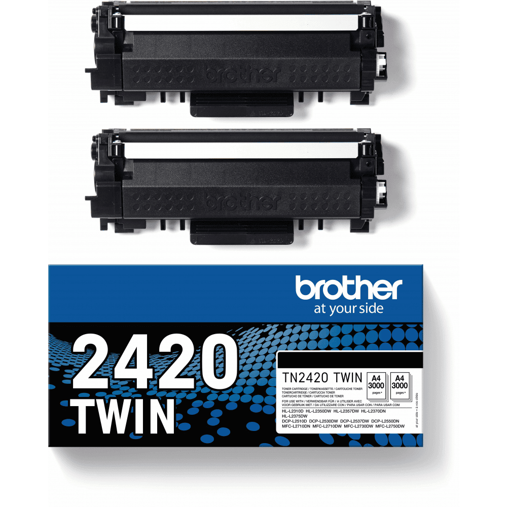 Toner Brother TN-2420 TWIN / XL / 2-Pack – Zezë