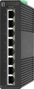 Switch 8x GE IGS-2108P 8xPoE Outputs schwarz