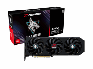 Kartelë Grafike AMD RX 9060 XT 16GB Powercolor Radeon Hellhound OC GDDR6 3 Fan