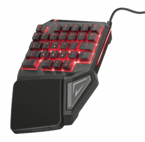 Tastierë Gaming Trust GXT 888 Assa / Mekanike / RGB / Me kabëll 1.8m / Anti-Ghosting / 438 x 150 x 35 mm / E zezë