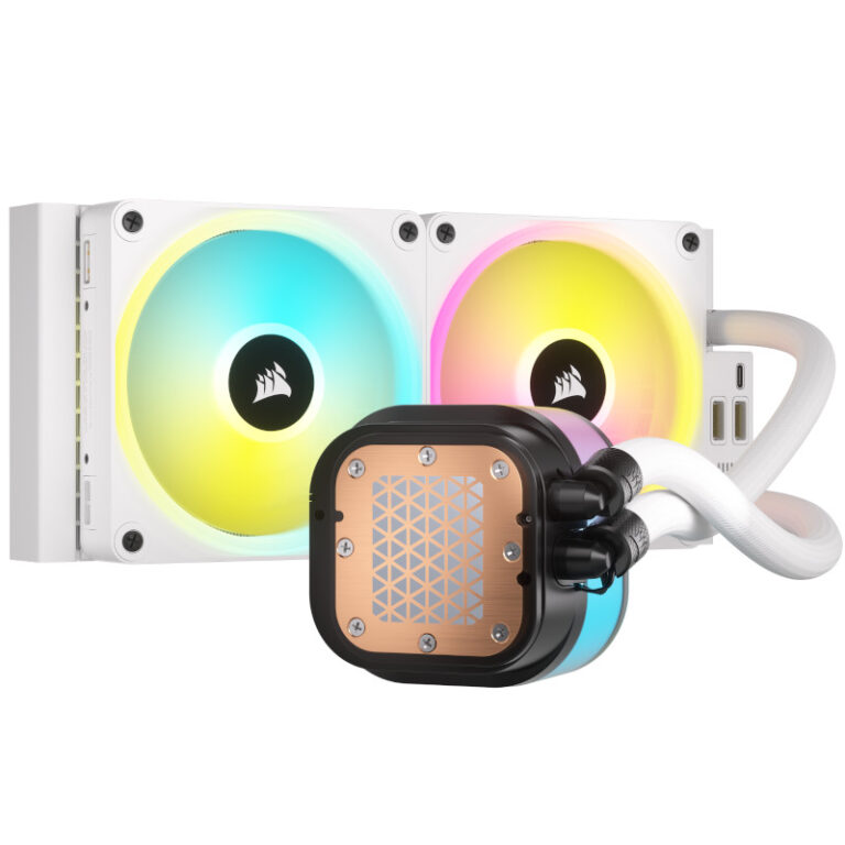 Ftohës për Procesor K CORSAIR WAK Cooling iCUE LINK H100i WHITE RGB AIO 240mm