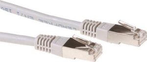 Kabllo për Rrjet Sharkoon RJ45 CAT6 S/FTP / 1.00m – Gri