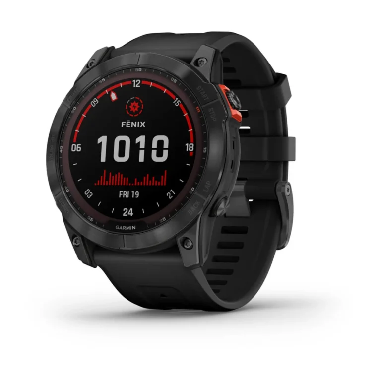 Orë e mençur Garmin fenix 7X Solar - e zezë
