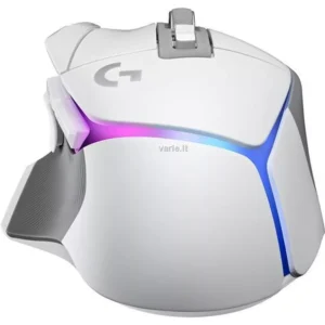 Maus Gaming Logitech G502 X Plus Lightspeed – Bardhë 7