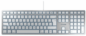 Tastierë Me kabllo Cherry JK161SI - Argjend