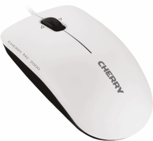 Maus me kabllo CHERRY JM 0600W – Bardhë