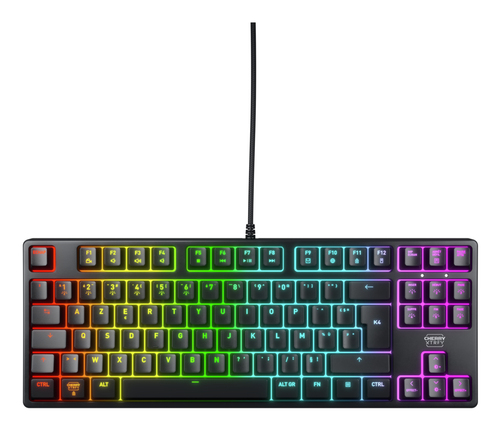 Tastierë Gaming CHERRY XTRFY K4V2 TKL Keyboard / AZERTY – Zezë