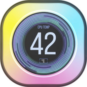 Aksesorë për Ftohës CPU Corsair iCUE LINK LCD Display Module – Bardhë
