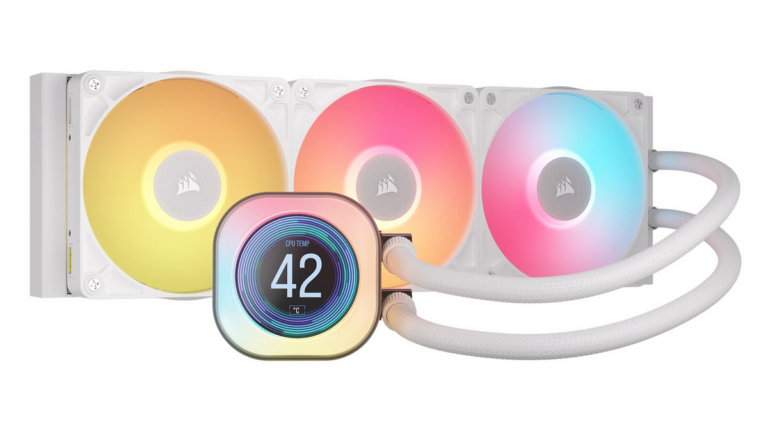 Ftohës për Procesor Corsair iCue LINK Titan 360 RX LCD RGB – Bardhë