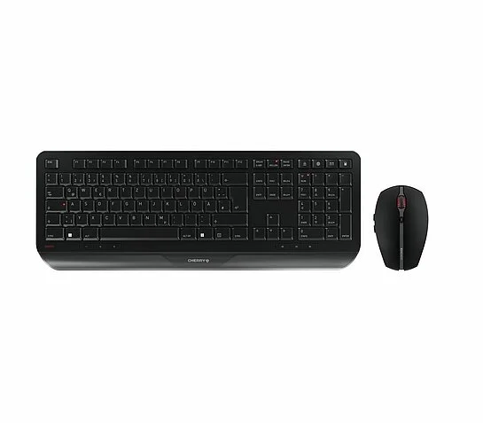 Combo (Tastierë & Maus) Wireless Cherry Gentix Desktop / Belge / e zezë