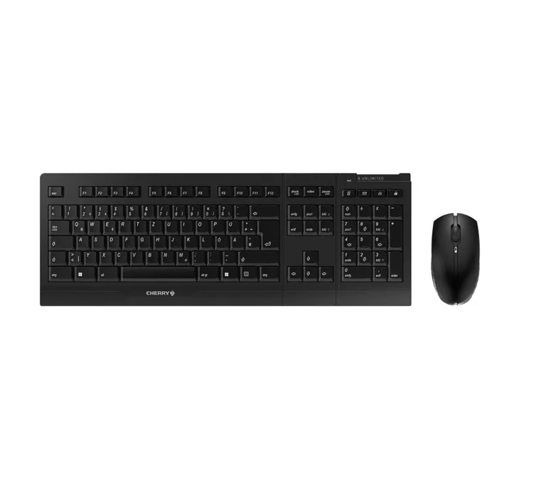 Combo (Tastierë & Maus) Cherry B.UNLIMITED 3.0 / Wireless / QWERTZ / Swiss Language - Zezë