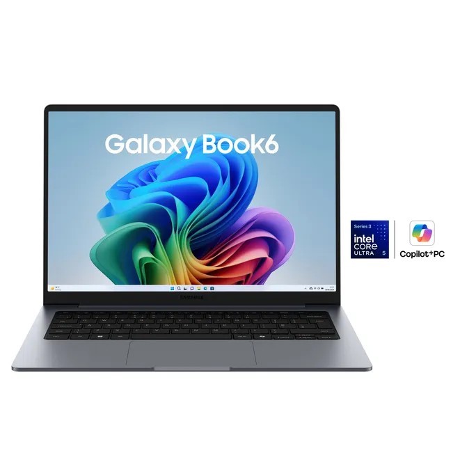 Laptop Samsung Galaxy Book6 / Ultra 5 325 / 16GB LPDDR5x / 512GB / 14" WUXGA IPS 60Hz / Intel Graphics - Gri