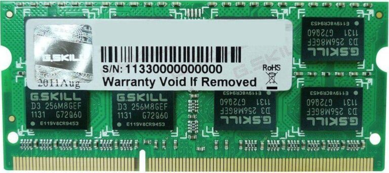 DDR3 8GB PC 1600 CL11 G.Skill (1x8GB) 8GSL Value 1.35V - RAM Memorie