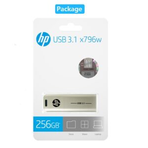 USB Flash Drive STICK 256GB USB 3.1 HP x796w