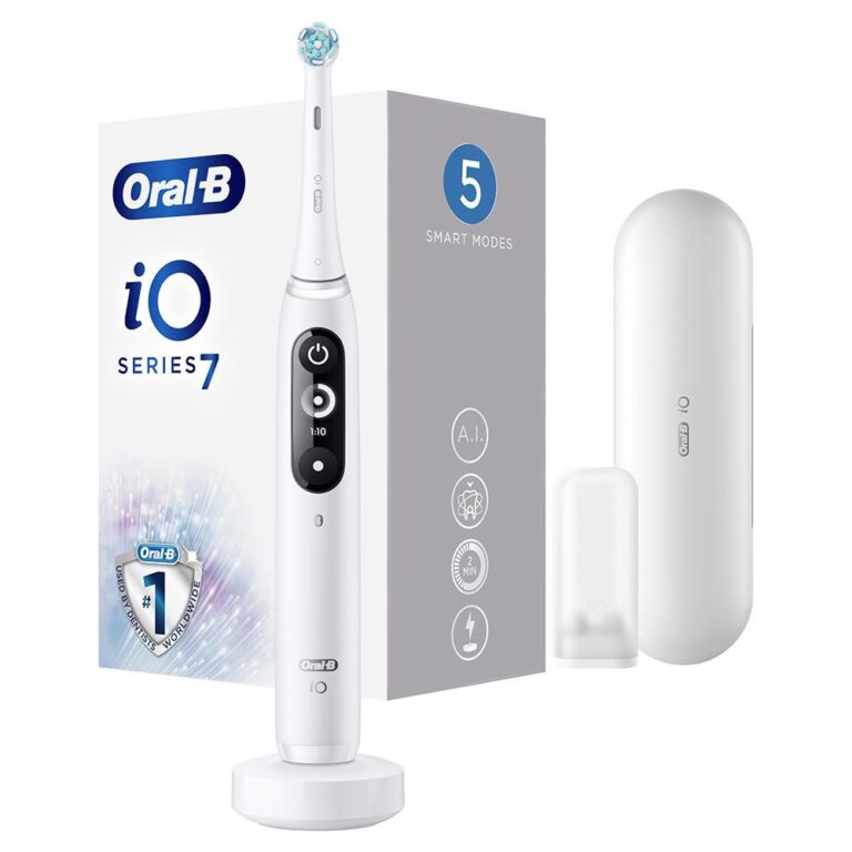 Furçë dhëmbësh elektrike Oral-B iO Series 7N / Alabaster (JAS22) - Bardhë