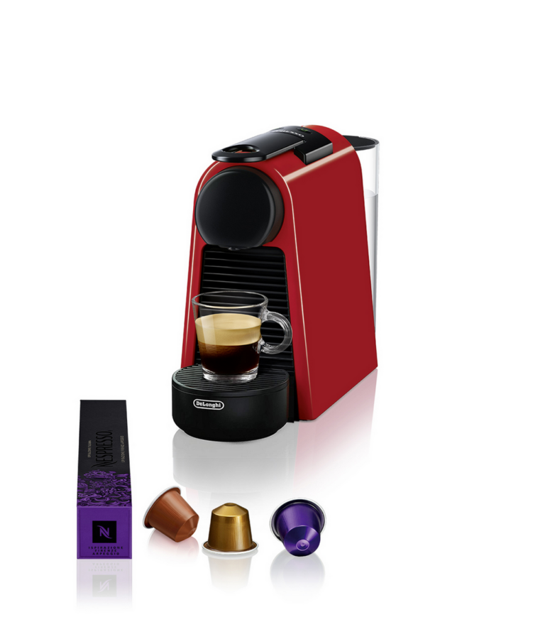 Aparat për Kafe De’Longhi Capsule Nespresso Essenza Mini / EN85.R – Kuqe