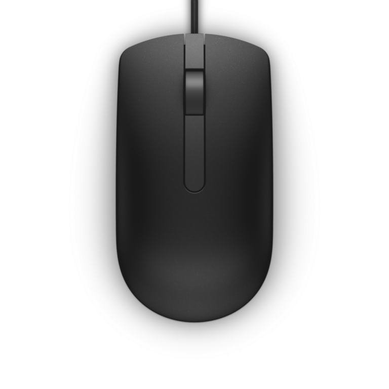 Maus me kabllo Dell MS 116 – Zezë