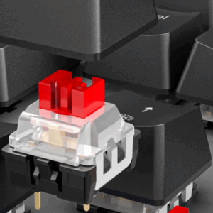 Tastierë Gaming Meetion MK008 Pro Mechanical / Red Switch / USB / US / e zezë