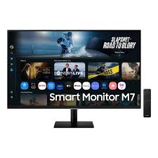 Monitor Samsung Smart M7 LS32FM700UUXDU / 32" / 4K Ultra HD VA LCD / 60Hz / 4ms / Smart AI / USB-C+HDMI - Zezë