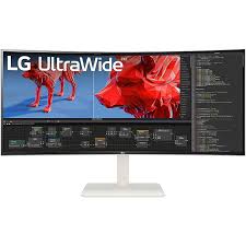 Monitor LG UltraWide 38BR85QC-W / 38 " / Ultra WQHD+ Nano IPS LCD / 144 Hz / 1ms / HDMI+USB+DP / Curved / Bardhë
