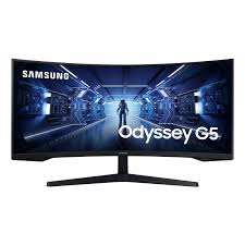 Monitor Gaming Samsung C34G55TWWP / 34 " / UWQHD LED VA / 165 Hz / 1ms / HDMI+DP / Curved / Zezë