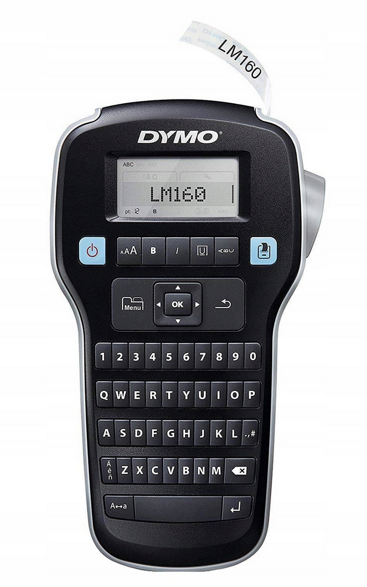 Printer Label Dymo LabelManager 160VP / 2181011 / Multipack – Argjend / Zezë