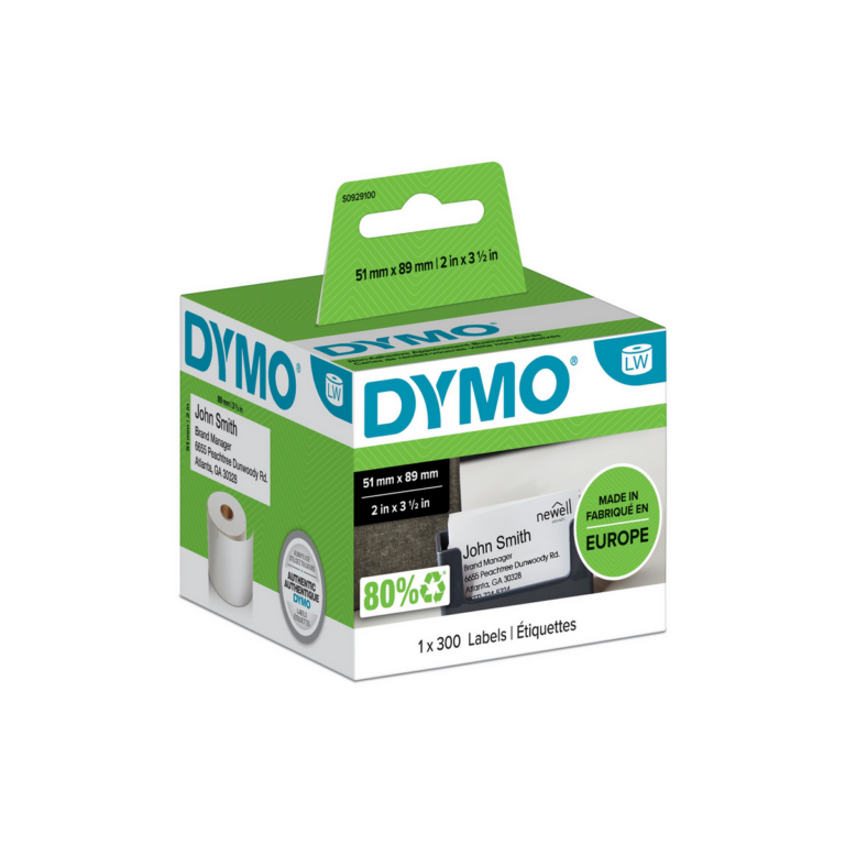 Etiketa për printer Dymo LabelWriter 300 / S0929100 – Bardhë