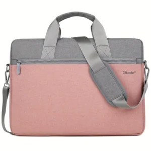 Çantë për Laptop Okade T66 / B53-3 / 15.6 Inch / Polyester / Waterproof / Slim / Shockproof / Lightweight / Pink