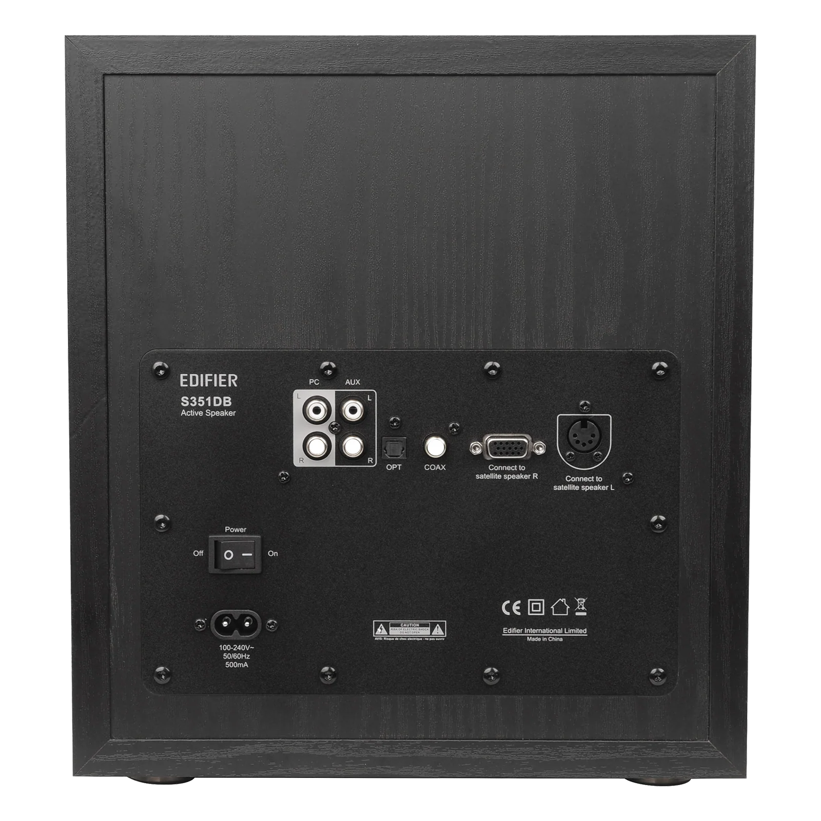 Altoparlantë Edifier S351DB 2.1 Bluetooth Speaker System – Zezë - Figura 2
