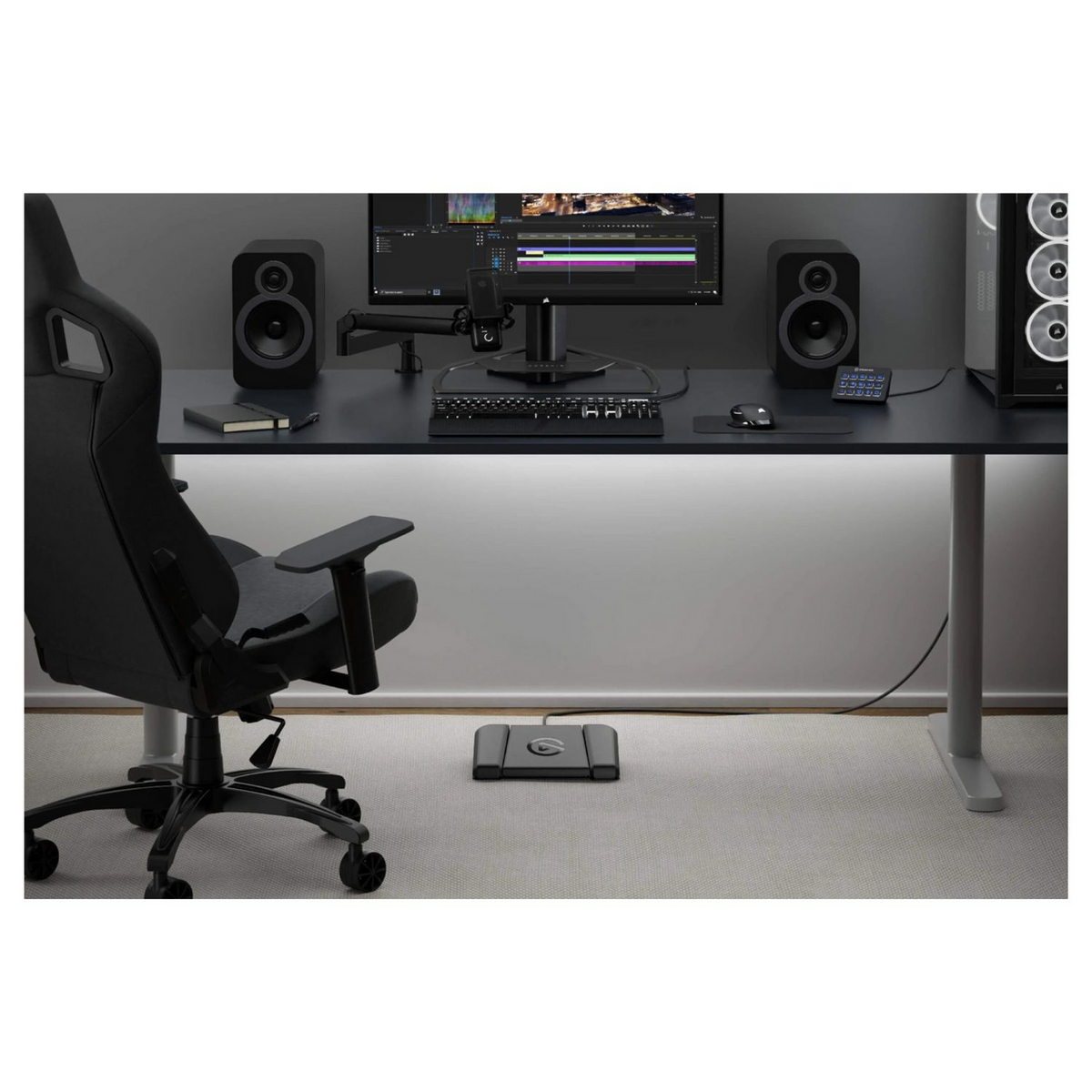 Kontroller Elgato Stream Deck Foot Pedal / 10GBF9901 – Gri - Figura 2