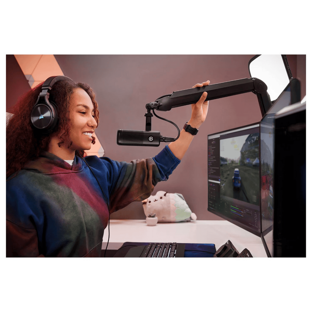 Mbajtëse për Mikrofon Elgato WAARM Professional USB / 10AAM9901 – Zezë - Figura 3