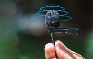 Mikrofon Sunnylife për Insta360 X4 / 35Hz-18KHz / -34dB / 60dB / Typ-C 1.5 m / I zi