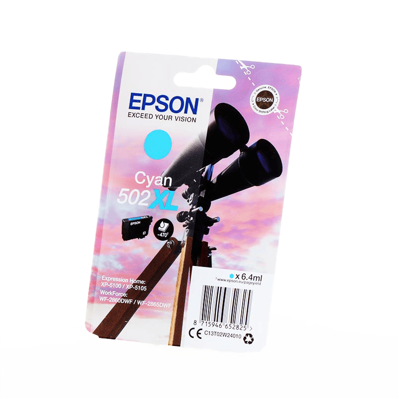 Ink Epson 502XL / C13T02W24010 / XL – Blu