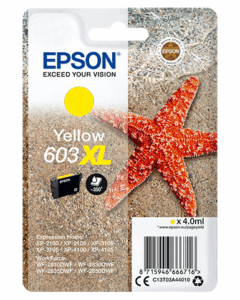 Ink Epson 603XL / C13T03A44010 / XL – Verdhë