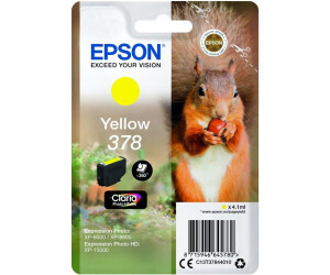 Epson Ink Cartridge 378 C13T37844010 / deri 360 faqe  – Verdhë