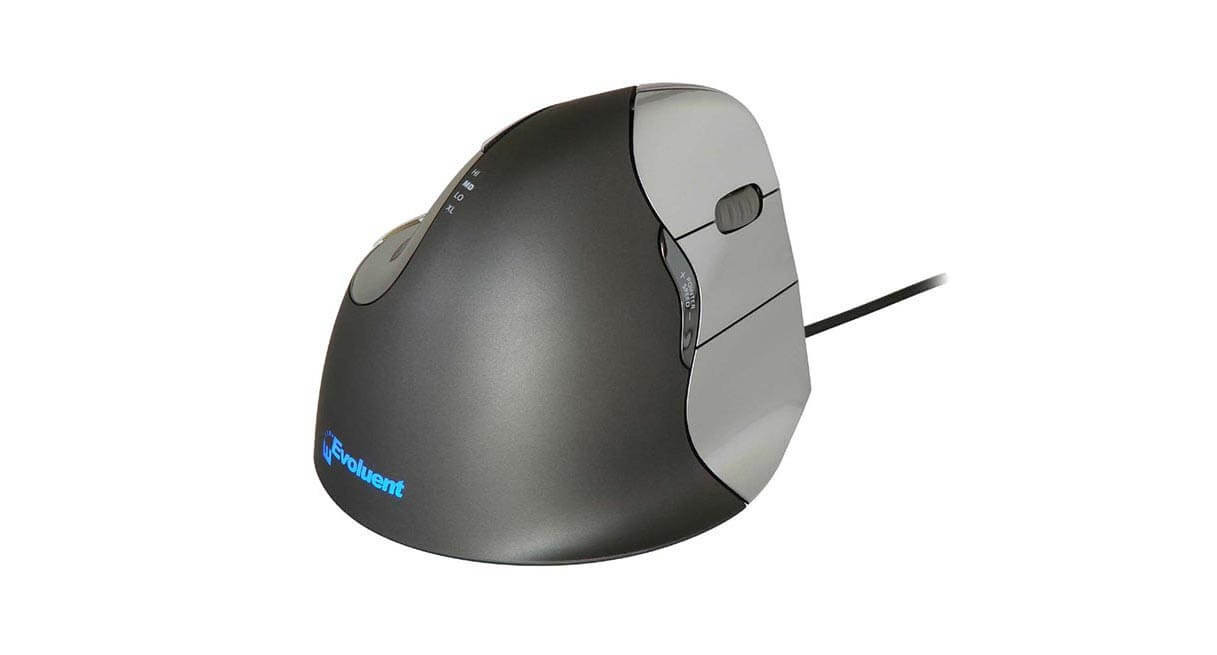 Maus Me Kabllo / Evoluent Vertical Mouse 4 / Right Hand - Zezë / Hiri