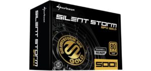 Furnizues Energjie Sharkoon SilentStorm SFX 500 Gold - Str