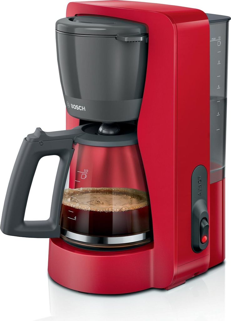 Bosch TKA2M114 Kaffeemaschine rot. 10/15 Tassen