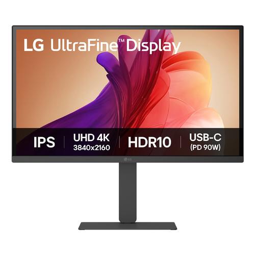 Monitor për punë LG 27U730A-B / 27″ / 4K Ultra HD IPS / 60Hz / 5ms / AC + HDMI + USB-C / Zezë