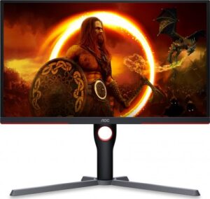 Monitor Gaming AOC CE25G3ZM/BK / 24.5″ / Full HD VA LCD / 240Hz / 0.5ms / HDMI + DP / Zezë