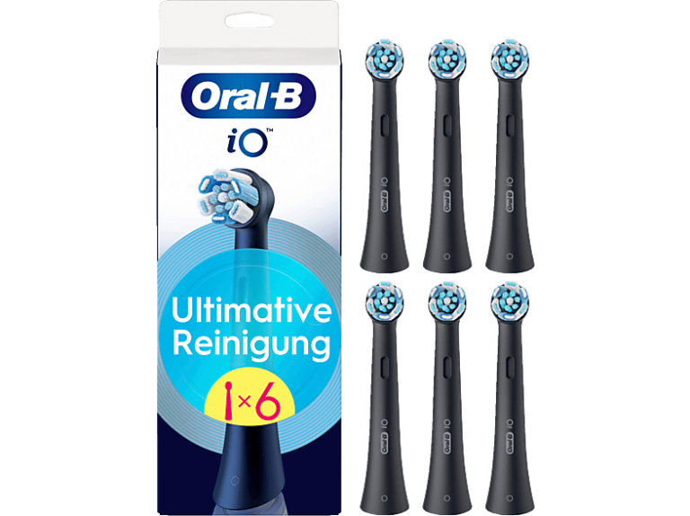 Furçë dhëmbësh elektrike Oral‑B iO Ultimate Cleaning / 8700216194693 – Zezë (6‑Pack)