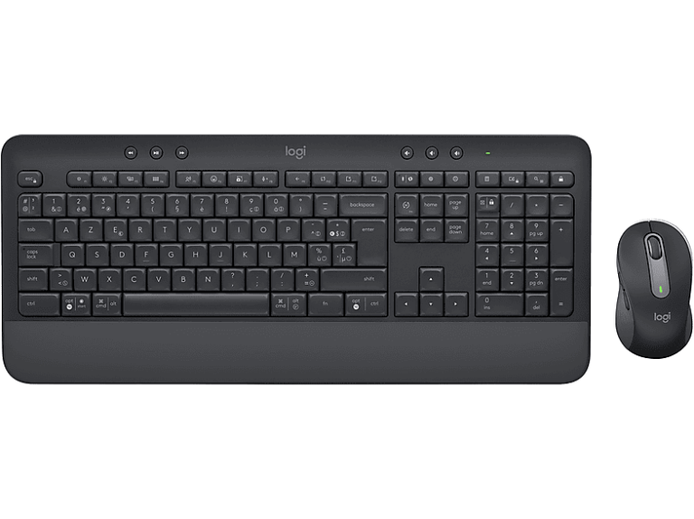 Combo ( Tastierë & Maus) MK470/ Pa Kabllo/ Slim/ Bluetooth & USB-A – Zezë